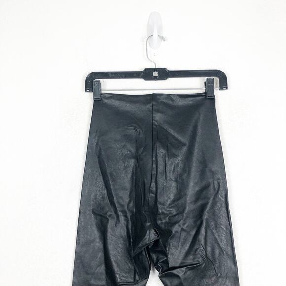 Commando Black Perfect Control Faux Leather High Rise Legging Medium - Picture 10 of 13